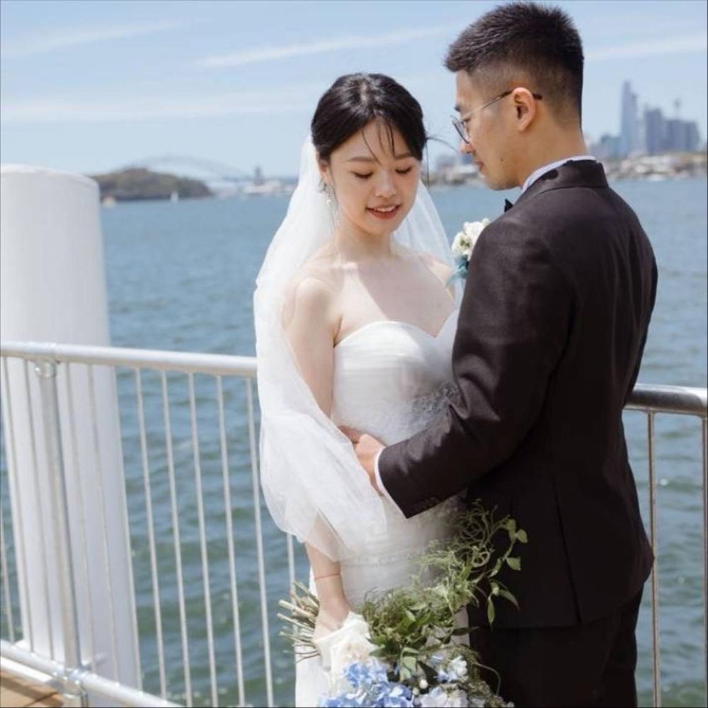 IDO 会员在海边的婚礼